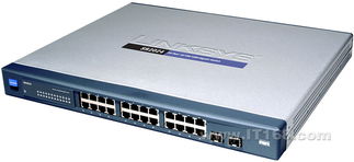 高清經(jīng)典 深入剖析Cisco Linksys SR2024網(wǎng)絡交換機的硬朗外觀